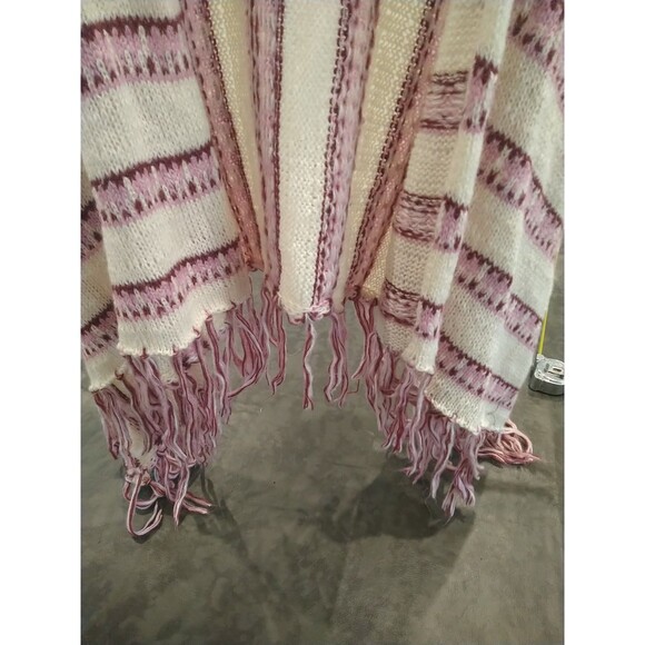 Venus Fringed Long Sleeve Open Cardigan Sm Boho Cottage Core Hippie Feminine - Picture 8 of 9